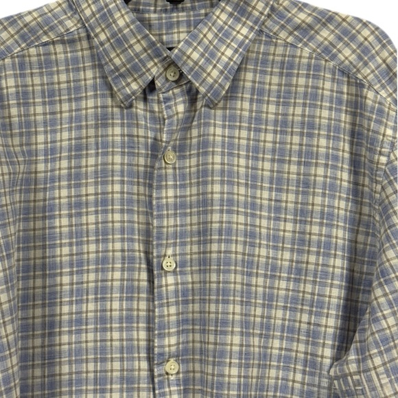 Ermenegildo Zegna Plaid Button-Down Shirt | Size L | Excellent - Picture 4 of 10